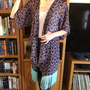 EUC LuLaRoe kimono